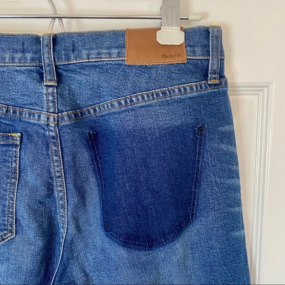Madewell Women’s Cruiser Straight Crop Wide Leg Jeans 27 - Picture 9 of 11